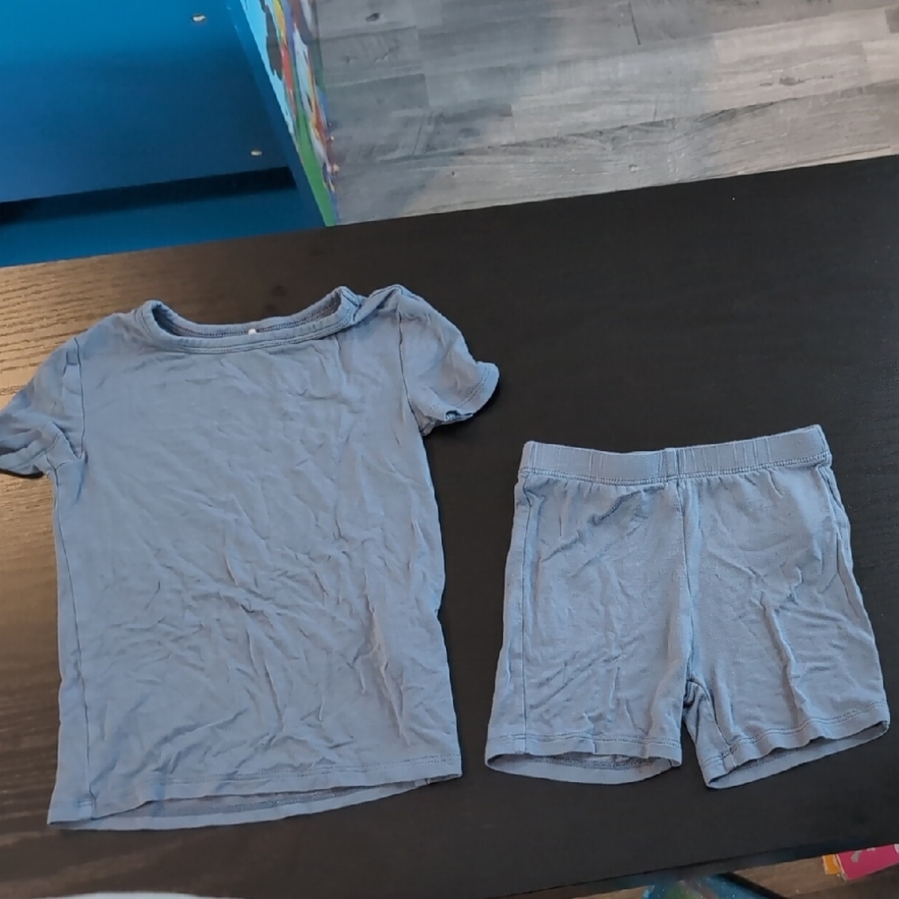 Posh Peanut Blue Kids Pajama Set